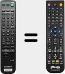 Replacement remote control for RM-U581 (147574711)