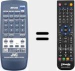 Télécommande pour remplacer RM-SXLMC2000JR