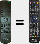 Télécommande pour remplacer RMT-DS11 (147640311)
