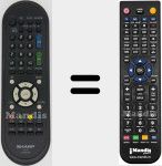 Telecomando sostituto di GA 608 WJSA (RRMCGA608WJSA)