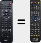 Replacement remote control for Movie Cube (S800H)