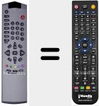Replacement remote control for S89187F