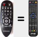 Replacement remote control for AH59-02431A