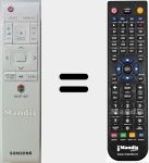 Replacement remote control for TM1560 (BN59-01220M)