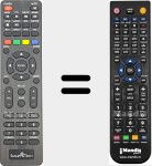 Telecomando sostituto di SMT32N40HC3L1B1