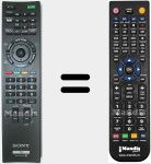 Télécommande pour remplacer RM-ED045 (148945511)