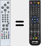 Télécommande pour remplacer 08004329
