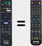 Replacement remote control for RMT-VB310E (149328211)