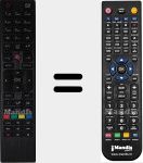 Replacement remote control for 30088184