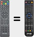 Ersatzfernbedienung für IP-LE32 (Version 6)