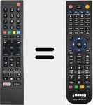 Télécommande pour remplacer TS1187R-6 (XPS18700-AA)