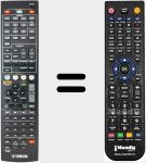 Replacement remote control for RAV494 (ZF30350)