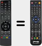 Telecomando sostituto di RC2712 (30073061)