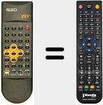Replacement remote control for REMCON1182