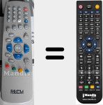 Replacement remote control for PALCOM001