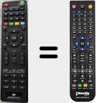 Replacement remote control for DPS102TV
