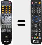 Replacement remote control for REMCON235