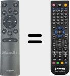 Ersatzfernbedienung für EN205GH1H