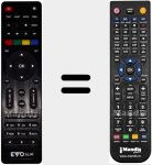 Replacement remote control for Slim