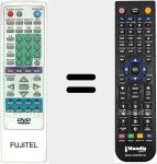 Replacement remote control for FUJ001