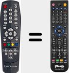 Télécommande pour remplacer Lenuss003