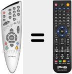 Replacement remote control for REMCON1328