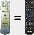 Telecomando sostituto di MXHT518