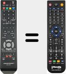 Replacement remote control for MediaGiant