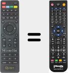 Telecomando sostituto di Mini
