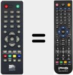 Telecomando sostituto di NANO FLIP HD