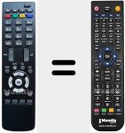 T&eacute;l&eacute;commande pour remplacer RC2900 (30067687)