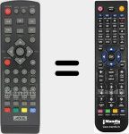 Telecomando sostituto di RT0406HD