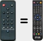 Replacement remote control for Smart