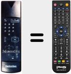 Telecomando sostituto di 100 TS 004