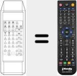 Télécommande pour remplacer 154 390