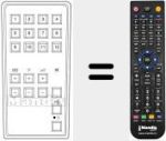 Telecomando sostituto di 3401 / 3105