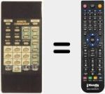Télécommande pour remplacer SAT 4501