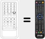 Ersatzfernbedienung für VTS 99 / 30