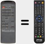 Telecomando sostituto di ASR 110 S