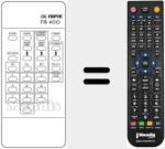 Ersatzfernbedienung f&uuml;r FB 400