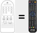 Telecomando sostituto di HBB W-09A