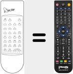 Telecomando sostituto di LS 500