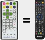 Télécommande pour remplacer MEDIA CENTER REMOTE
