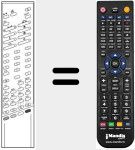 Telecomando sostituto di RC 348