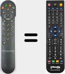 Télécommande pour remplacer TC 295