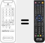 Télécommande pour remplacer TOURER