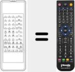 Telecomando sostituto di TPG 703