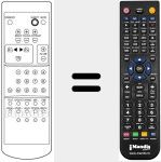 Télécommande pour remplacer UKV 620