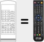 Télécommande pour remplacer RC70