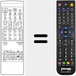 Telecomando sostituto di RC-Q